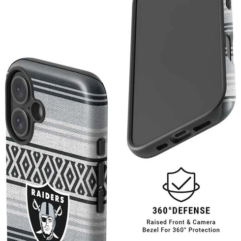 NFL Las Vegas Raiders Trailblazer iPhone 16 Plus Magsafe Impact Case